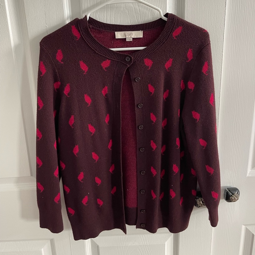 Loft kitty sweater